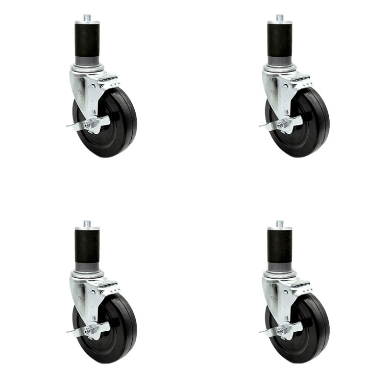 Hard Rubber Caster
