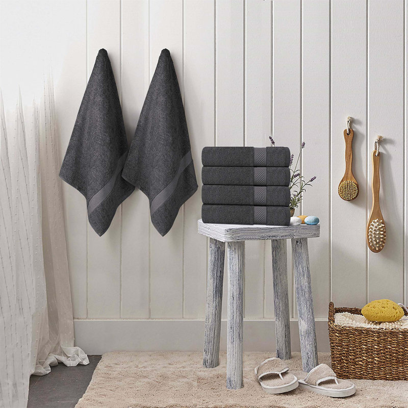 100% Cotton Bath Towel, Grey