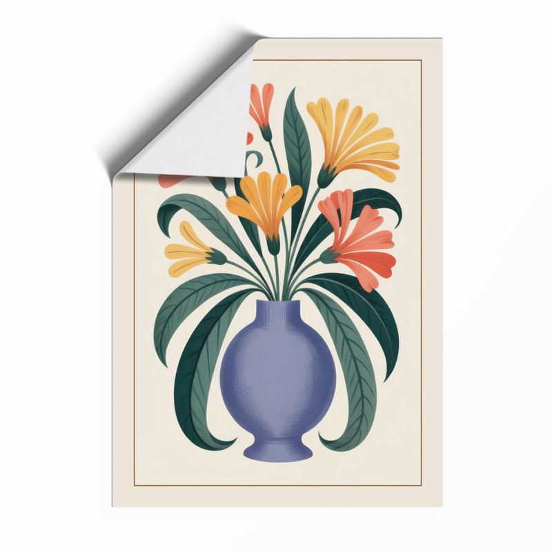 Arranged in Bloom Botanical - Framed Print, Unframed, A2 - 59.4 x 42.0 cm