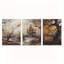 3 Piece Wrapped Canvas Print