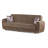 Colorado 89'' Upholstered Tight Back Convertible Sofa