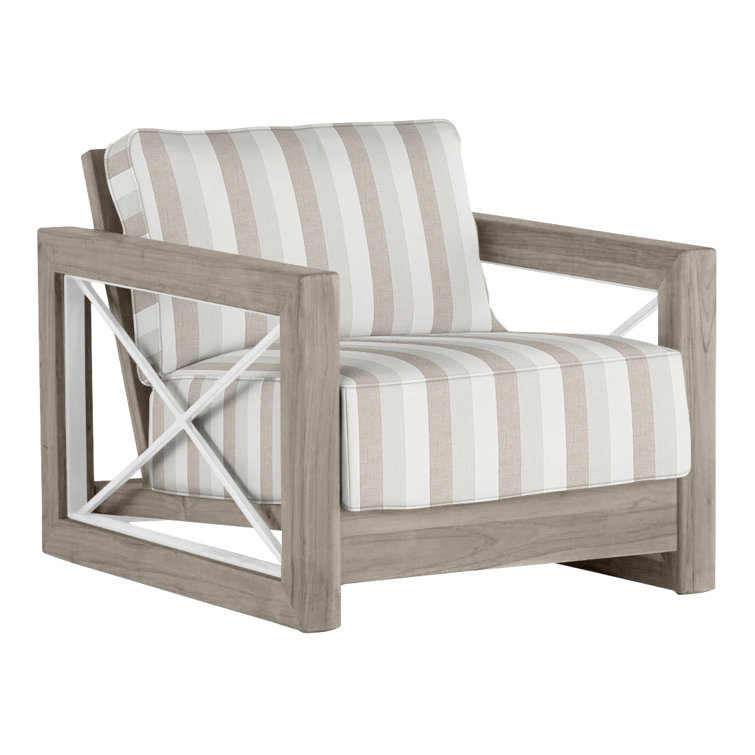 Malta Teak Outdoor Lounge Chair