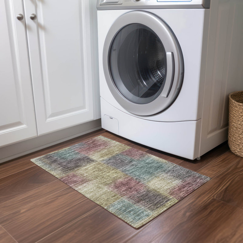 Tapis intérieur / extérieur Neysa, Rectangle 1 pi 8 po x 2 pi 6 po