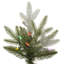 Frosted Balsam Fir Artificial Christmas Tree with Multicolored Dura-lit® LED Lights-1237679079