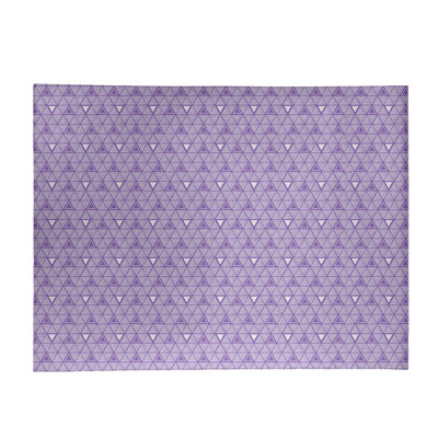 Chenille Geometric Indoor Rug