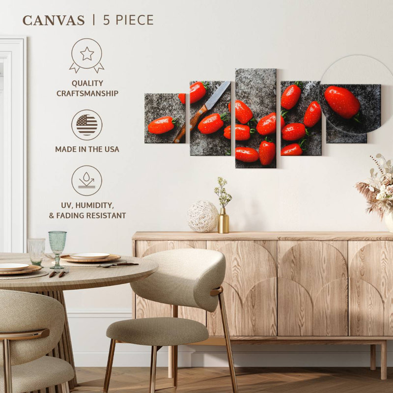 Succulent Tomatoes, 42" H x 92" W