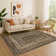 Premium Machine Washable Bucz AMF1725 Geometric Rug