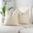 Beige Striped Silk