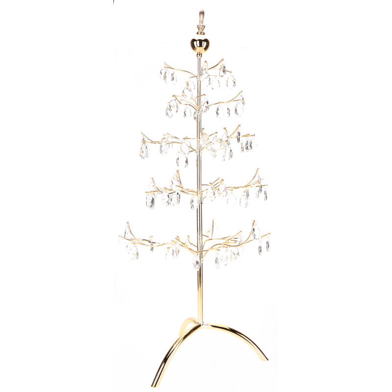 Crystal Jeweled Tree, Small - 29 Inches, 35.23" H x 14.56" W x 14.56" D