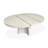 Extendable 54" Round Dining Table