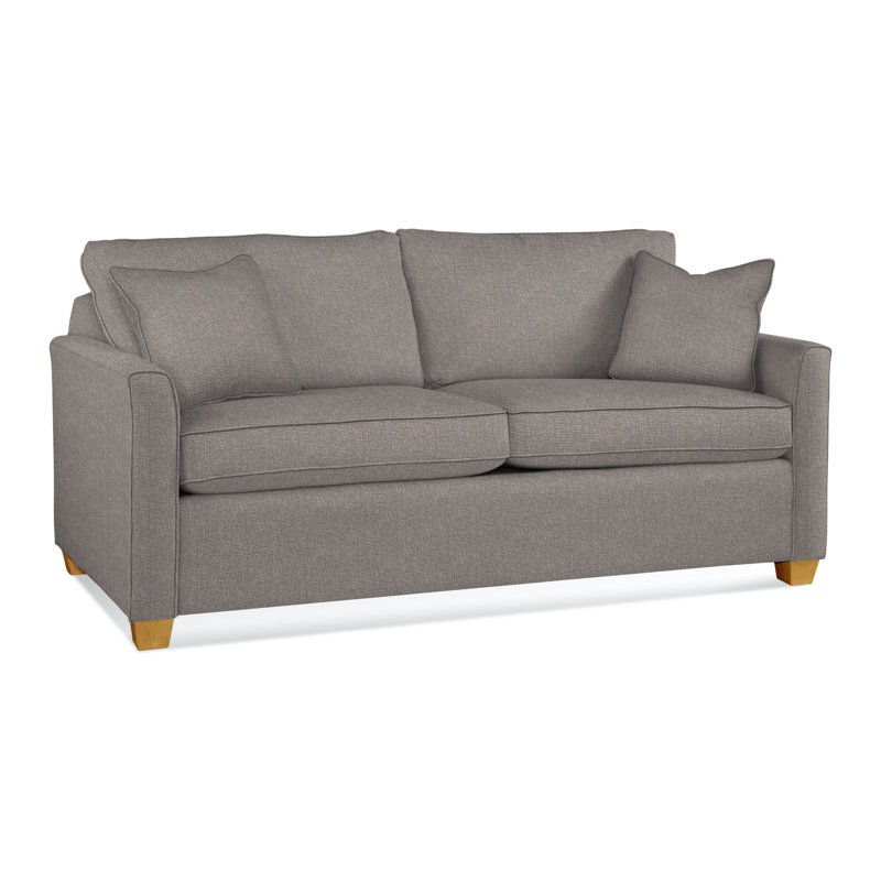 Charleston 77" Sleeper Sofa , Air Dream, Honey, Basic Beige 100% Polyester