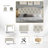 Raichelle Upholstered Headboard-1007214588-1007214589
