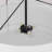 Aurevane 4-Light Dimmable Modern  Fabric White Shade Drum Chandelier