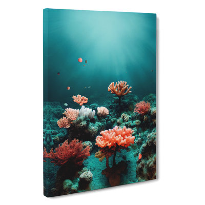 The Coral Reef - Wrapped Canvas