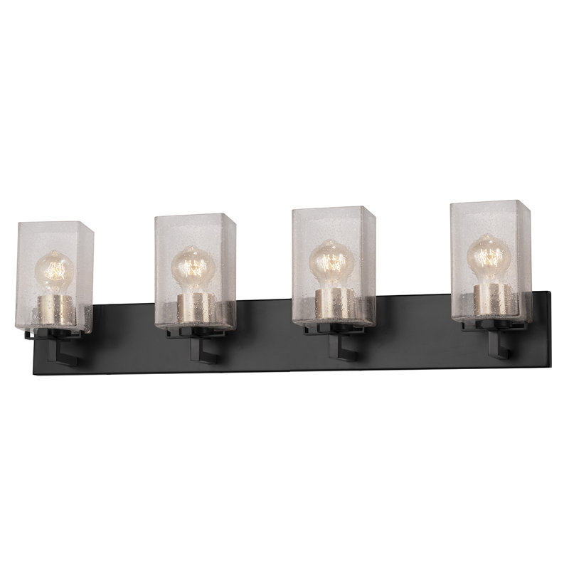 Barnhill 4 - Light Dimmable Vanity Light, Matte Black