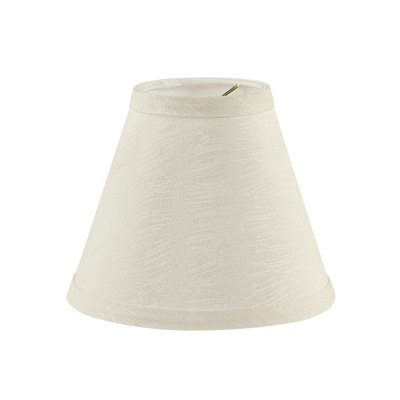5'' H x 6'' W Linen Empire Candelabra Shade