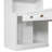 83.4"Tall Bookshelf With Writing Desk, Modern Bookcase With Study Desk, Workstation With Storage Shelf,Storage Bookcase With Open Shelves And LED Lighting For Living Room,Home Office