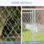 Piste pour chien 9,2 pi x 8 pi 5,6 pi, argent Extérieur pour chiens de taille moyenne et grande. Entrée verrouillable sécurisée. Espace spacieux et relaxant. Weather-. Méthode d'installation facile pour une entrée de taille moyenne à grande. Relaxant.
