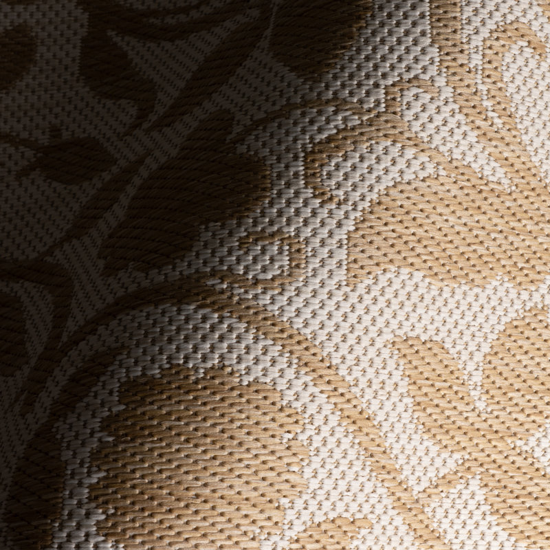  Tapis traditionnel intérieur / extérieur Sanira, Rectangle 8 pi x 12 pi