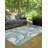 Contemporary Aviesel Area Rug Aqua Color-2050338286