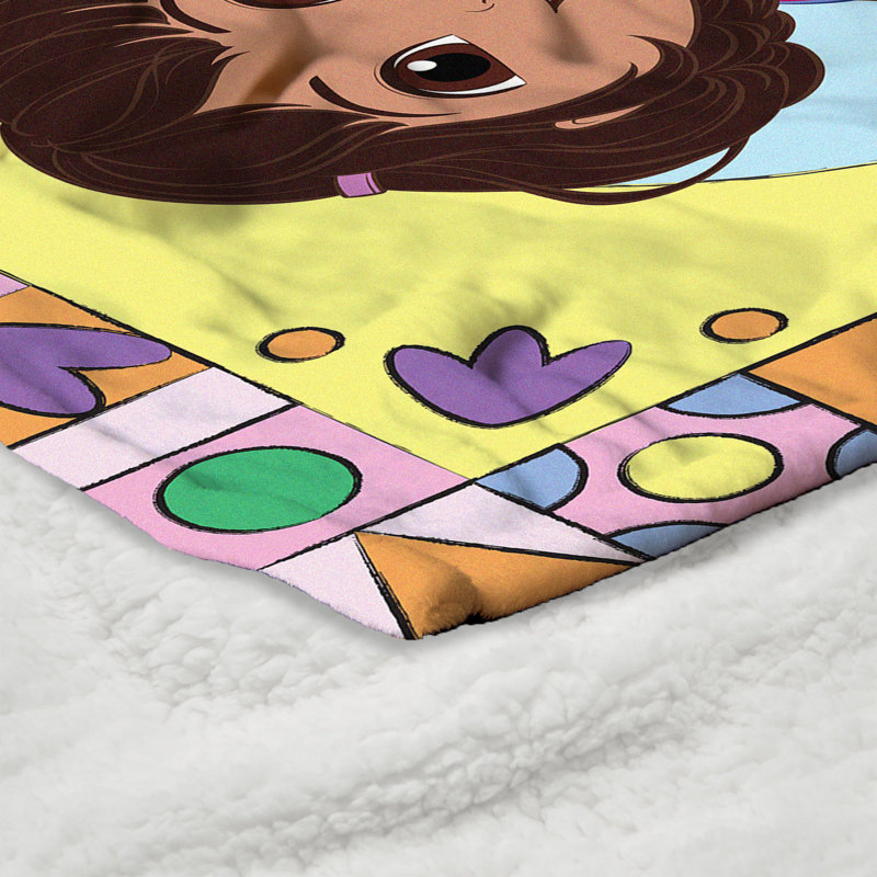 Jeté en sherpa Dora the Explorer