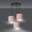 Eamie 3 - Light Black Cluster Pendant-1193632884