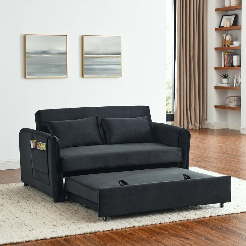 Versatile Convertible Sofa Bed with Multiple Features for Comfort and Functionality