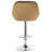 Swivel Upholstered Adjustable Height Counter Stool-85840534