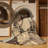 Machine Washable Medford Laurel Wreath Champion Symbol Classic Floral Rug in Brown – Beige Binding-600754212