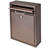Steel Wall Mounted Mailbox with Magnetic Closure-13681088