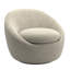 Norell Chenille Swivel Accent Chair-40452201