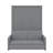 Full Size Murphy Bed With Cushion-428176163