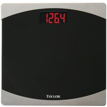 Ktaxon Digital Electronic LCD Personal Glass Bathroom Body Weight Weighing Scales 396lb, White