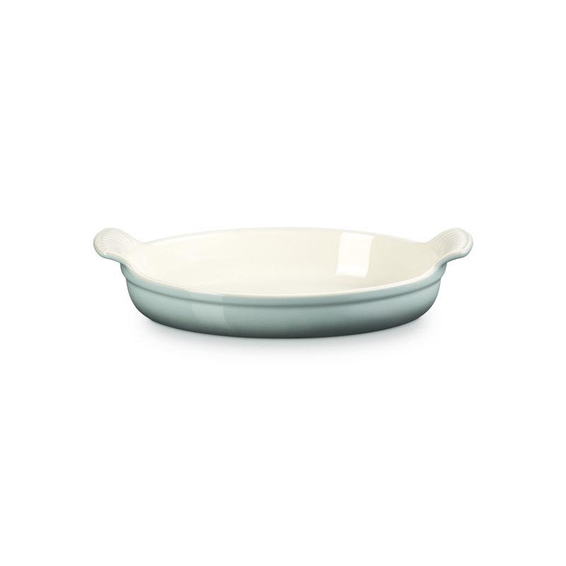 Le Creuset Stoneware 4 Piece Heritage Bakeware Set, Sea Salt