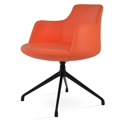 Dervish Spider Swivel Arm Chair