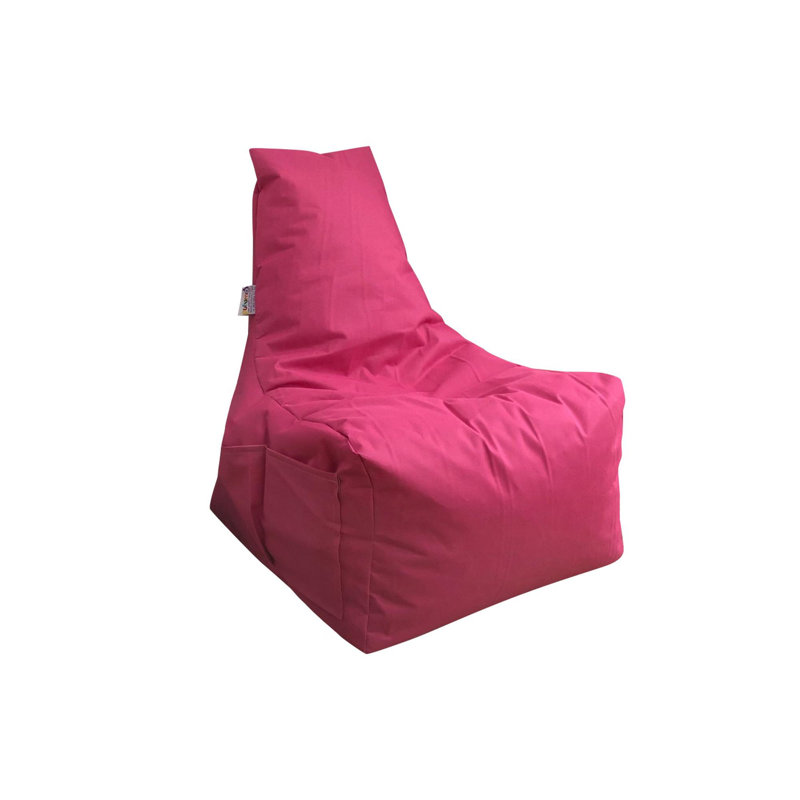 Fauteuil à billes, Polyester rose