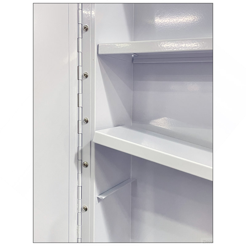 Armoire à pharmacie murale ou encastrée en métal doré avec cadre en miroir 16 * 30 pouces