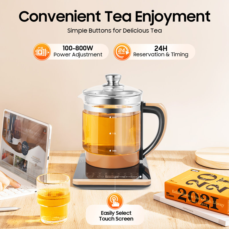 SUNYOU 2 Quarts Electric Tea Kettle