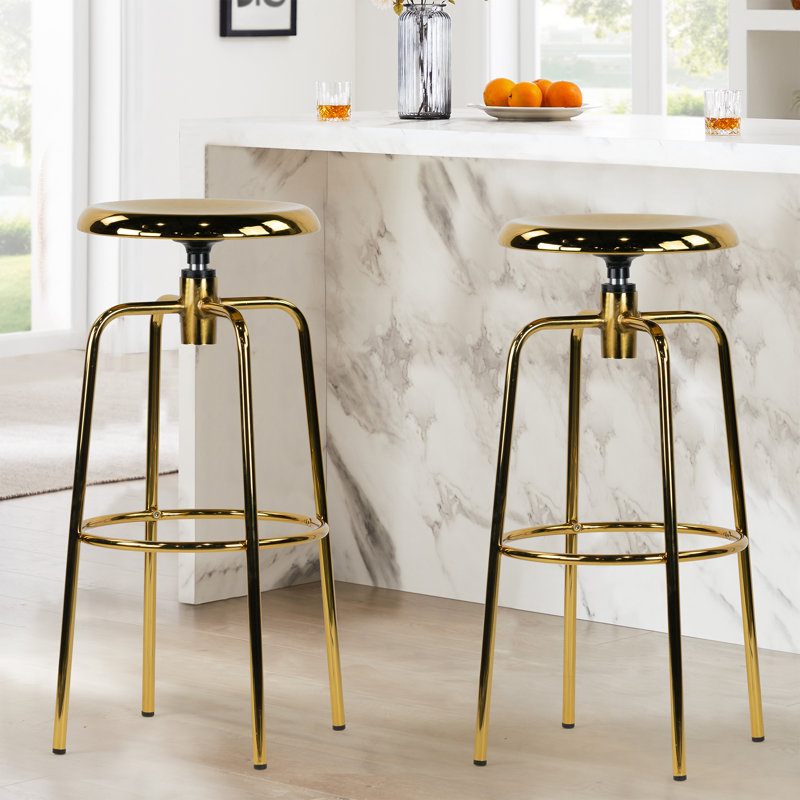 Tabouret Begic, Tabouret de bar (siège d'une hauteur de 31 po), Or