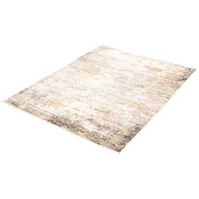 One-of-a-Kind 5'4" X 7'8" New Age Viscose Area Rug in Grey
