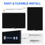 Tableau blanc magnétique effaçable à sec 36 po x 24 po-120885052