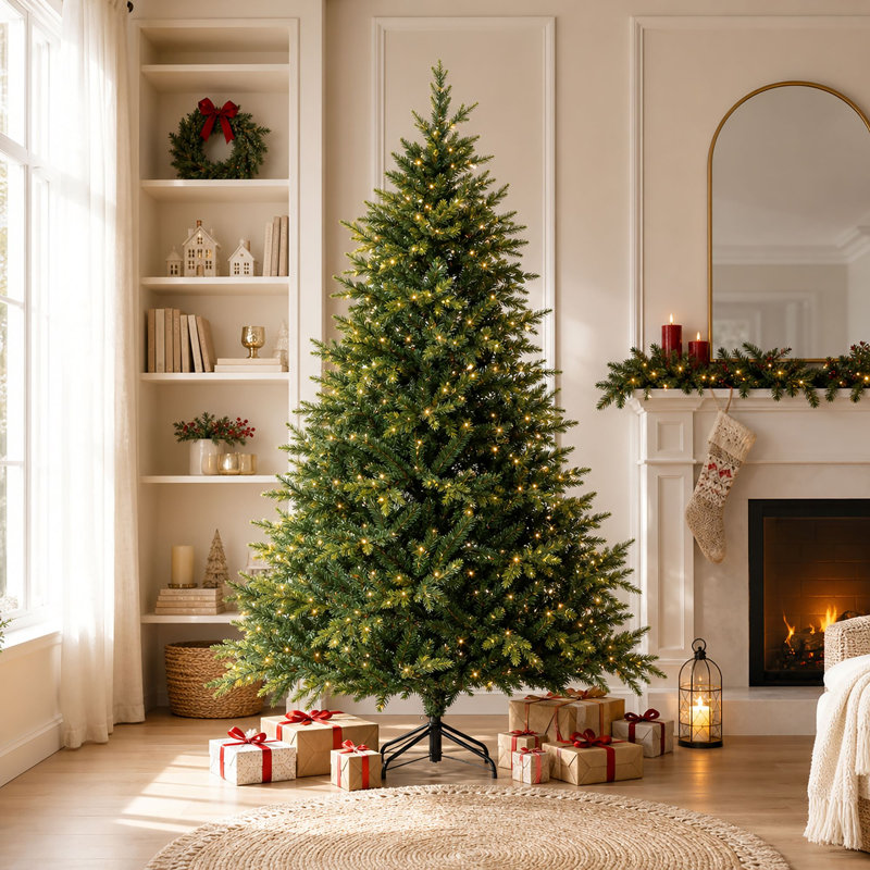 Lighted Christmas Tree, 8FT/240cm