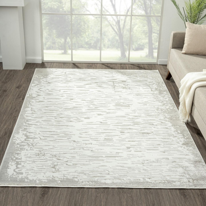 Nye Abstract Indoor Rug, Rectangle 6'3" x 8'10"