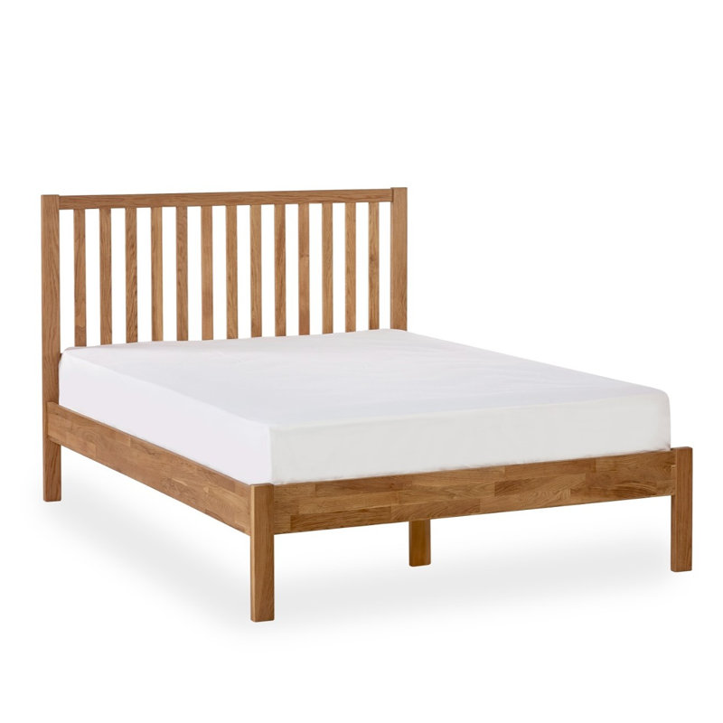Maroa Bed Frame   , 144.5 x 196 cm, Oak