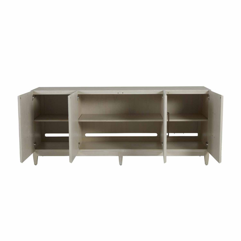 Tilden 80'' Antique Bronze and Mirror Sideboard