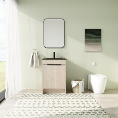 Meuble-lavabo simple 24,07 po avec comptoir