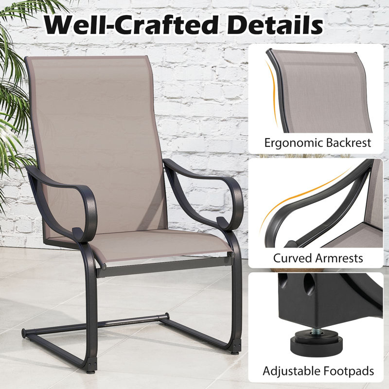 Outdoor Patio Dining Armchair