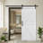 MDF Barn Door Easy Assembly -Solid Slab Covered with Water-Proof PVC Surface with Hardware Kit-92412983-104714684
