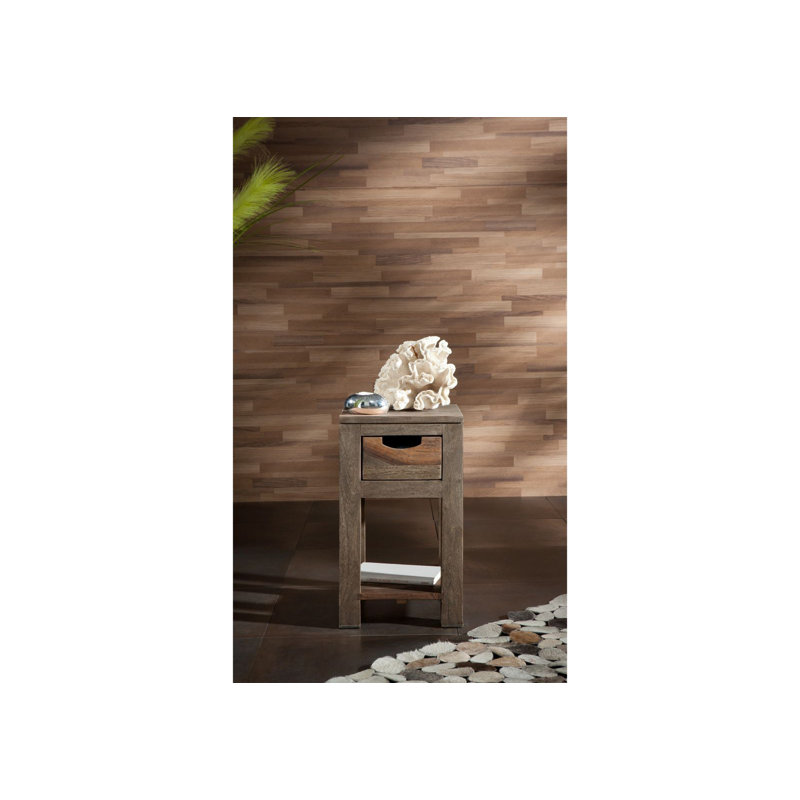 Nature Solid Wood End Table