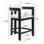Ensemble de bar rond 3 pièces Jeffers-106497874-106497875